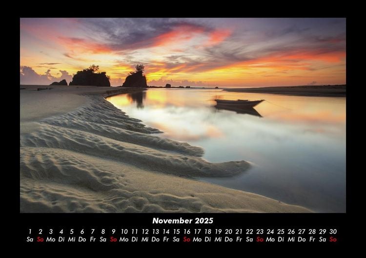 Produktbild: Meereslandschaft 2025 Fotokalender DIN A3
