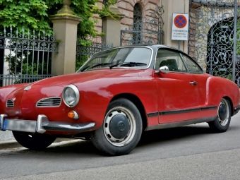 Produktbild: CALVENDO Puzzle Karman Ghia | 1000 Teile Lege-Gr&ouml;&szlig;e 64x48cm Foto-Puzzle f&uuml;r gl&uuml;ckliche Stunden