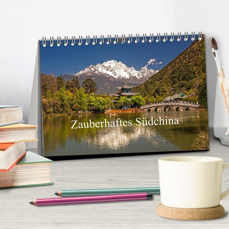 Produktbild: Zauberhaftes S&uuml;dchina (Tischkalender 2026 DIN A5 quer), CALVENDO Monatskalender