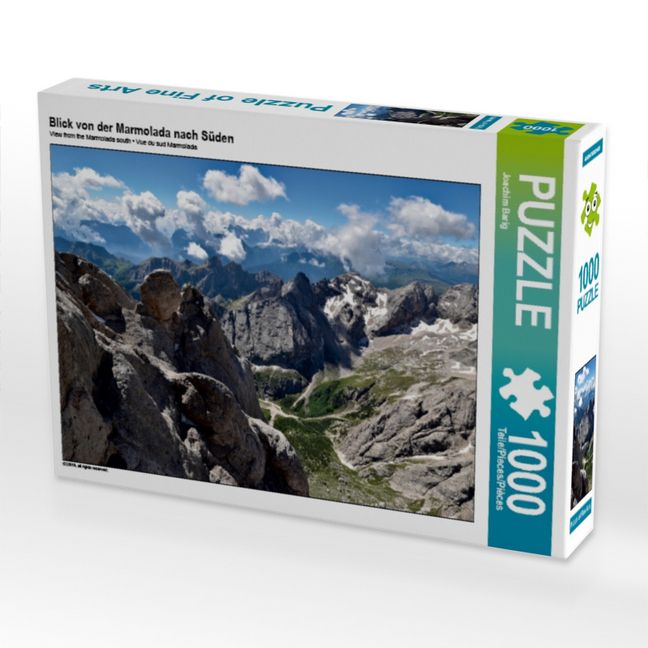 Produktbild: Blick von der Marmolada nach S&uuml;den (Puzzle)