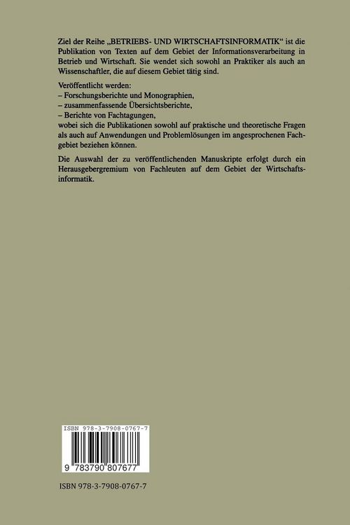 Produktbild: Konzepte des Informationssystem-Managements