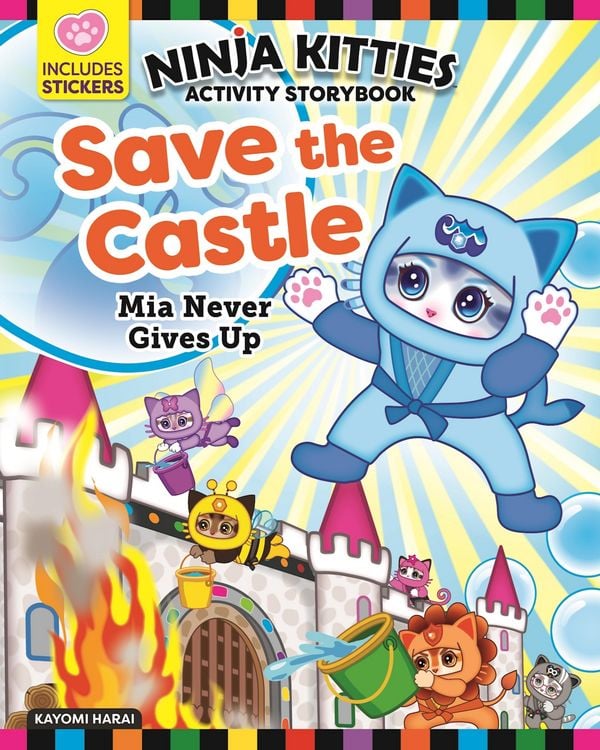 Produktbild: Ninja Kitties Save the Castle Activity Storybook