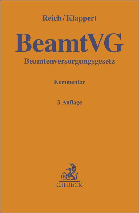 Produktbild: Beamtenversorgungsgesetz. BeamtVG