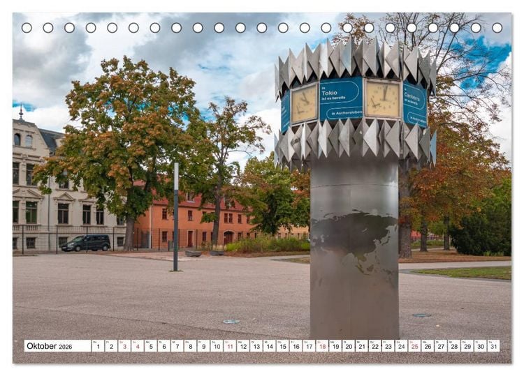 Produktbild: Stadt Aschersleben (Tischkalender 2026 DIN A5 quer), CALVENDO Monatskalender