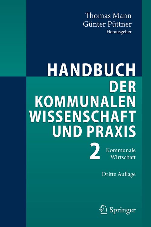 Produktbild: Handbuch der kommunalen Wissenschaft und Praxis