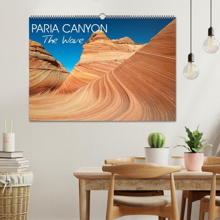 Produktbild: Paria Canyon The Wave (Wall Calendar 2026 DIN A2 landscape), CALVENDO 12 Month Wall Calendar