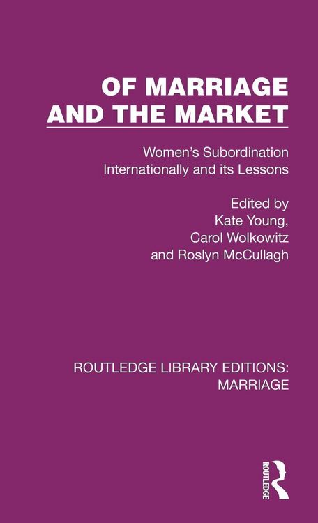 Produktbild: Of Marriage and the Market