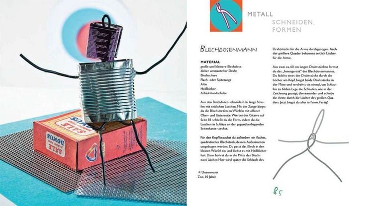 Produktbild: Kinder-Werkstatt Holz, Stein, Metall