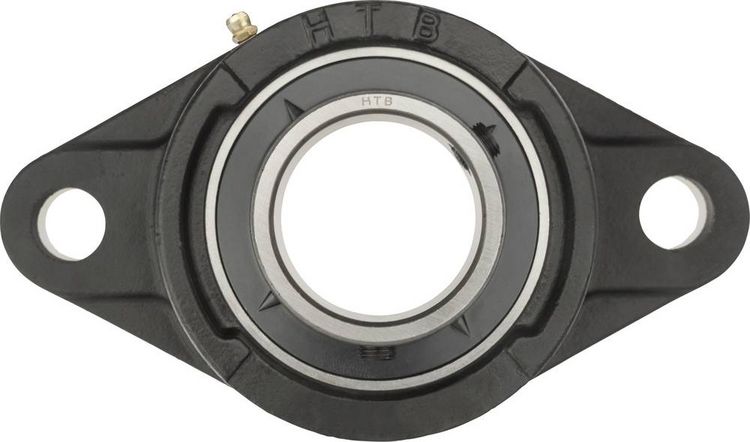 HTB UCFL 205 Flanschlager Grauguss Bohrungs-Ø 25mm Lochabstand 99mm