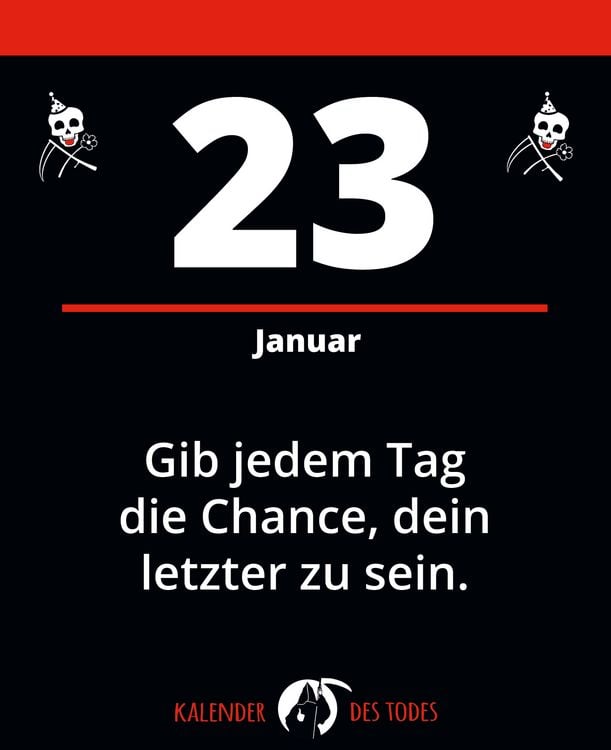 Produktbild: Der schwarze Kalender