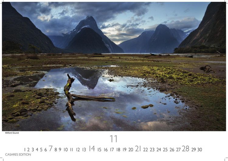 Produktbild: Neuseeland Kalender 2027 &ndash; Wandkalender | Fotokalender Ozeanien 35x50cm &ndash; Bildkalender mit atemberaubenden Naturaufnahmen, perfekt f&uuml;r Reisefans & Neuseeland-Liebhaber