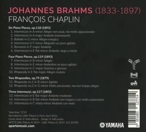 Produktbild: Brahms: 6 Pi&iquest;ces pour piano,op. 118,4 Pi&iquest;ces pou