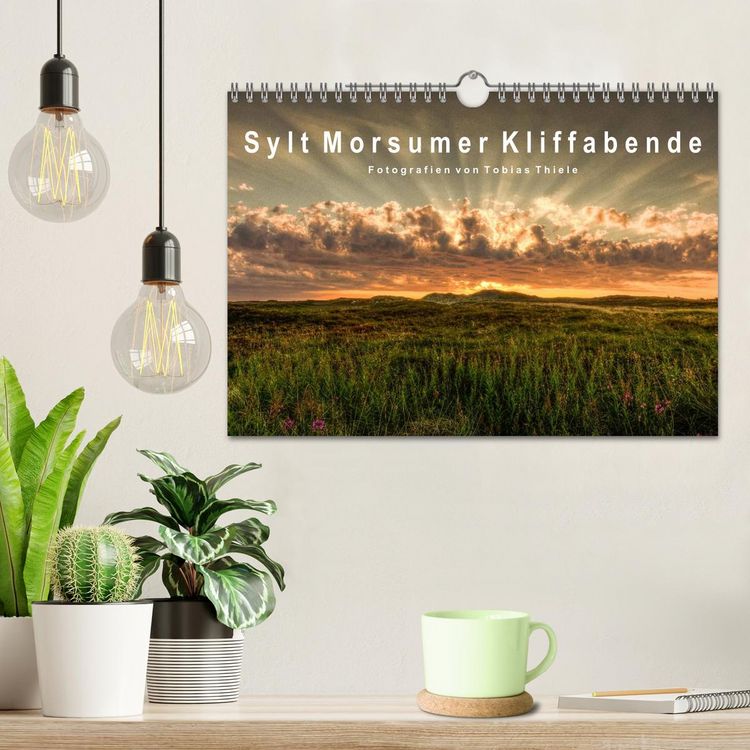 Produktbild: Sylt Morsumer Kliffabende Fotografien von Tobias Thiele (Wandkalender 2026 DIN A4 quer), CALVENDO Monatskalender