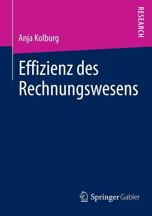 Produktbild: Effizienz des Rechnungswesens