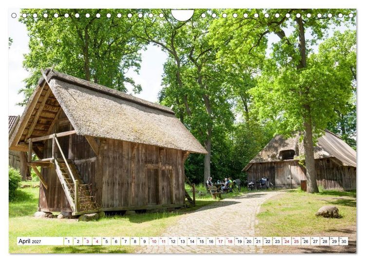 Produktbild: Radland Deutschland - L&uuml;neburger Heide (Wandkalender 2027 DIN A4 quer), CALVENDO Monatskalender