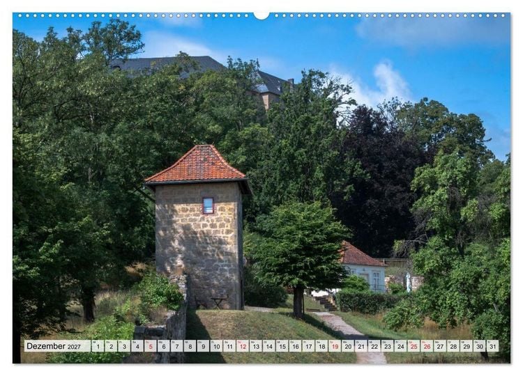 Produktbild: Blankenburg verzaubert - Die Bl&uuml;tenstadt im Harz (Wandkalender 2027 DIN A2 quer), CALVENDO Monatskalender
