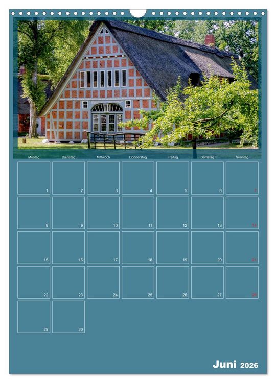 Produktbild: Worpswede - K&uuml;nstlerdorf unter weitem Himmel (Wandkalender 2026 DIN A3 hoch), CALVENDO Monatskalender