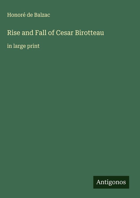 Produktbild: Rise and Fall of Cesar Birotteau