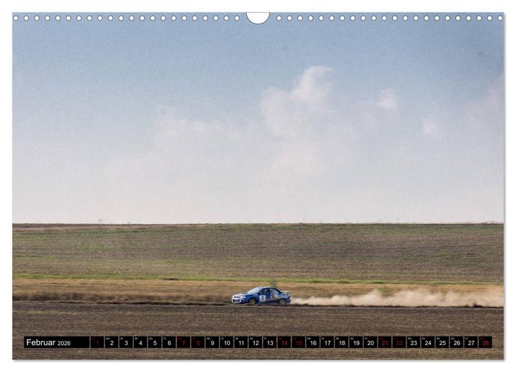 Produktbild: SCHNELL! AUTHENTISCH! MITTENDRIN! - RALLYE! (Wandkalender 2026 DIN A3 quer), CALVENDO Monatskalender