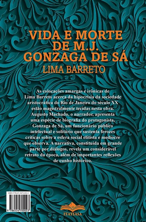 Produktbild: Vida e Morte de MJ Gonzaga de S&aacute;