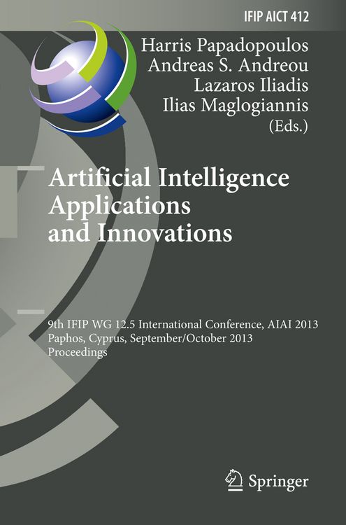 Produktbild: Artificial Intelligence Applications and Innovations