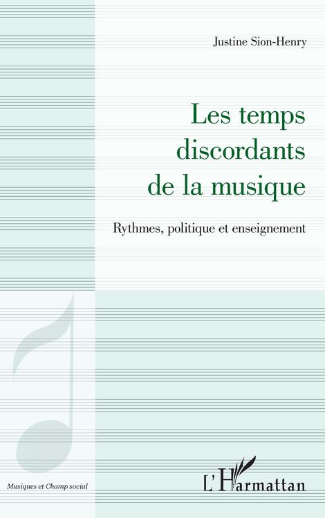 Produktbild: Les temps discordants de la musique