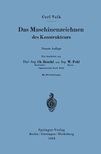 Produktbild: Das Maschinenzeichnen des Konstrukteurs