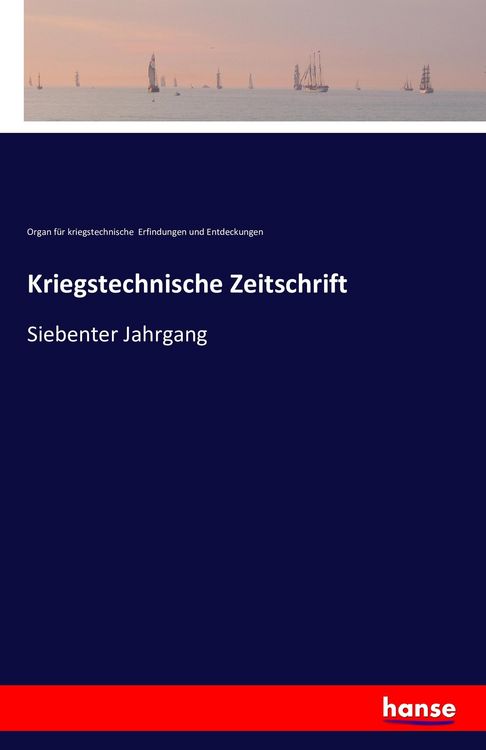Produktbild: Kriegstechnische Zeitschrift