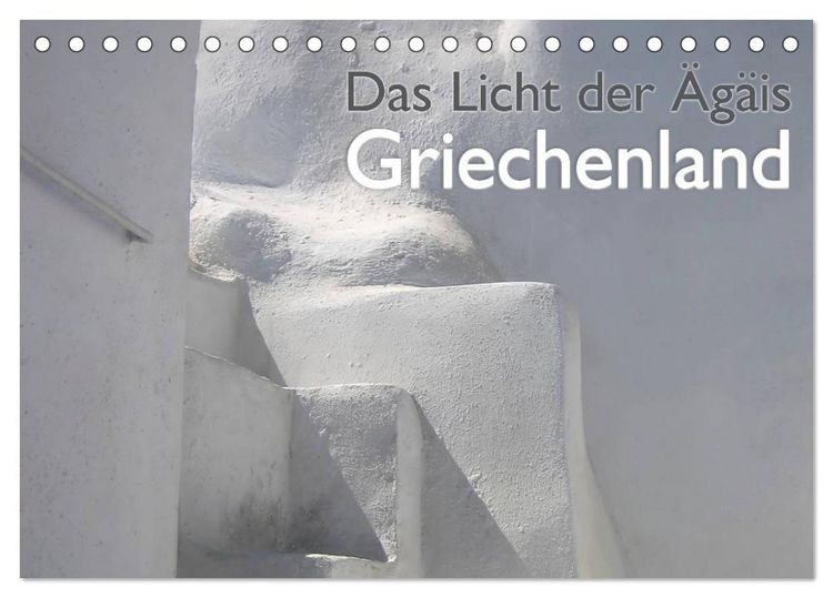 Produktbild: Griechenland - Das Licht der &Auml;g&auml;is (Tischkalender 2026 DIN A5 quer), CALVENDO Monatskalender