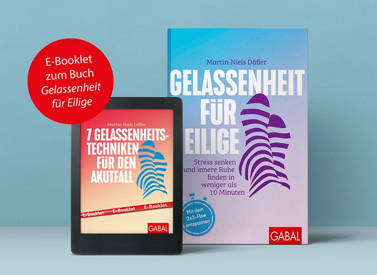 Produktbild: 7 Gelassenheits-Techniken f&uuml;r den Akutfall