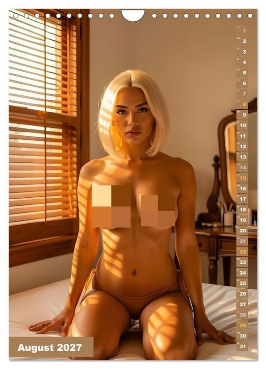 Produktbild: Der Morgen danach - Sinnliche Frauen im ersten Morgenlicht (Wandkalender 2027 DIN A4 hoch), CALVENDO Monatskalender