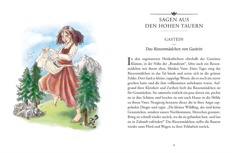 Produktbild: Das gro&szlig;e kleine Buch: Sagen aus den Hohen Tauern