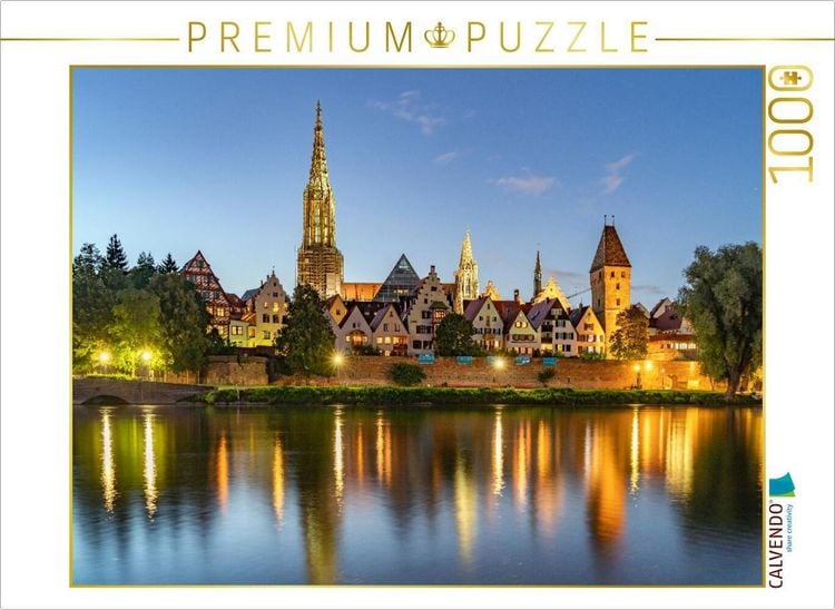 Produktbild: CALVENDO Puzzle Ulm | 1000 Teile Lege-Gr&ouml;&szlig;e 64x48cm Foto-Puzzle f&uuml;r gl&uuml;ckliche Stunden