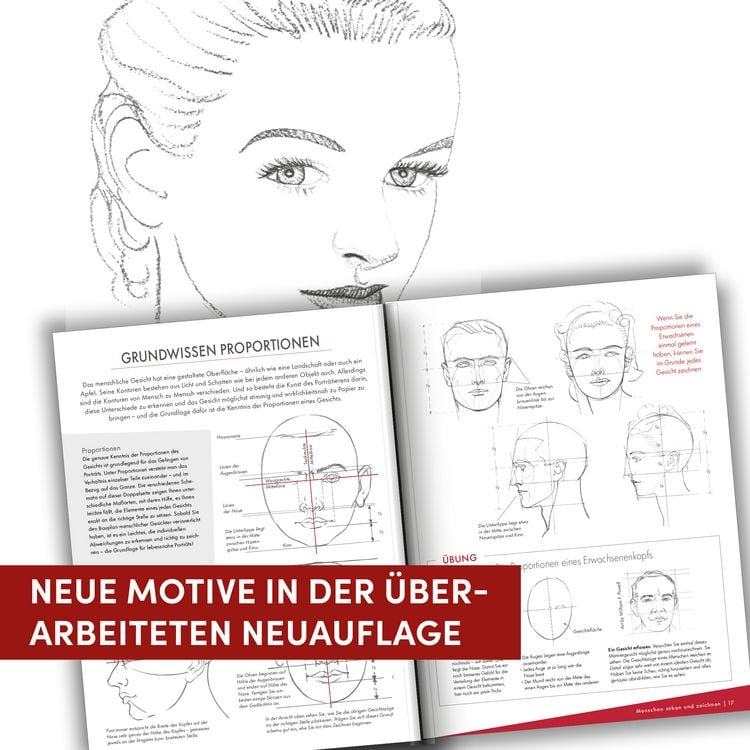 Produktbild: Die Kunst des Zeichnens Menschen. Die beste Zeichenschule