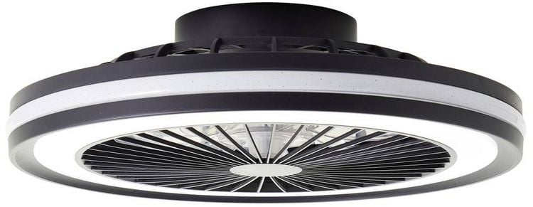 Produktbild: Brilliant G99280/06 Palmero LED-Deckenleuchte mit Ventilator LED-Modul 40W Schwarz