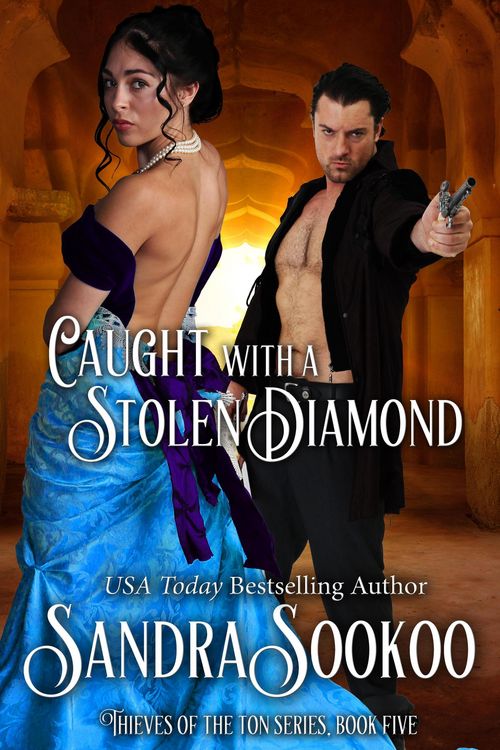 Produktbild: Caught with a Stolen Diamond (Thieves of the Ton, #5)