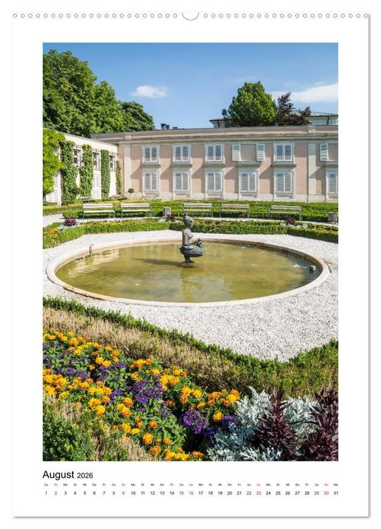 Produktbild: Wundersch&ouml;nes SALZBURG (Wandkalender 2026 DIN A2 hoch), CALVENDO Monatskalender
