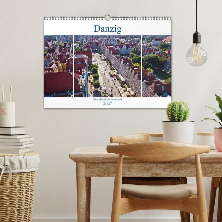 Produktbild: Danzig - Eine historische Sch&ouml;nheit (Wandkalender 2027 DIN A3 quer), CALVENDO Monatskalender