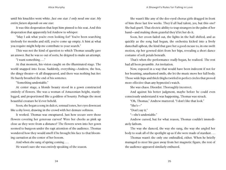 Produktbild: A Showgirl's Rules for Falling in Love