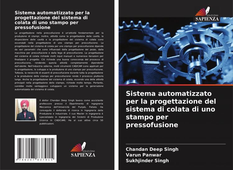 Produktbild: Sistema automatizzato per la progettazione del sistema di colata di uno stampo per pressofusione