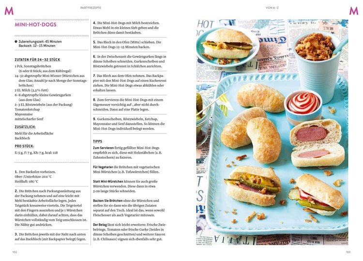 Produktbild: Partyrezepte von A&ndash;Z