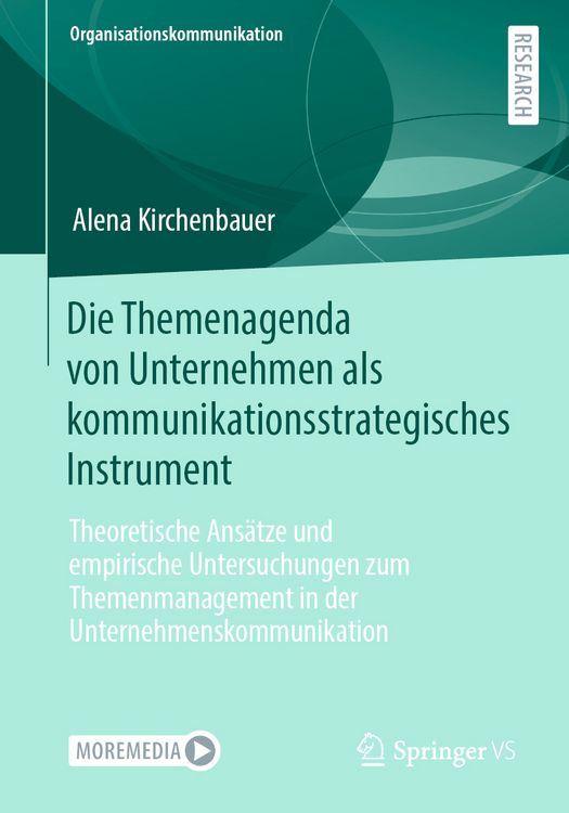 Produktbild: Die Themenagenda von Unternehmen als kommunikationsstrategisches Instrument