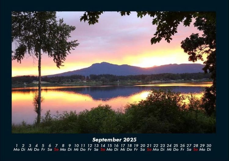 Produktbild: Tag am See 2025 Fotokalender DIN A4
