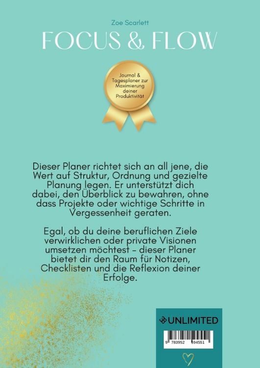 Produktbild: Focus & Flow &ndash; Dein Kompass f&uuml;r Struktur & Motivation