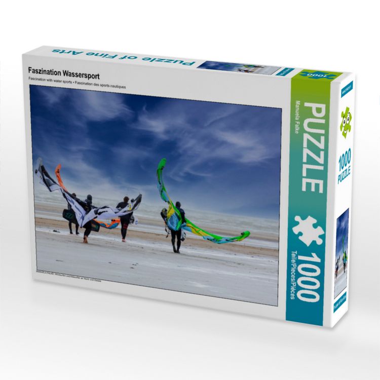 Produktbild: CALVENDO Puzzle Faszination Wassersport | 1000 Teile Lege-Gr&ouml;&szlig;e 64x48cm Foto-Puzzle f&uuml;r gl&uuml;ckliche Stunden