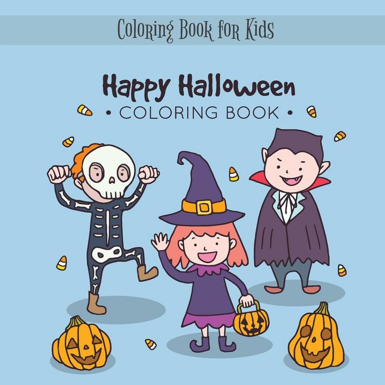 Produktbild: Happy Halloween Coloring Book