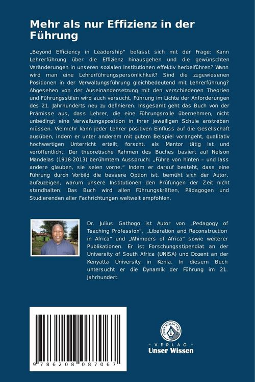 Produktbild: Mehr als nur Effizienz in der F&uuml;hrung