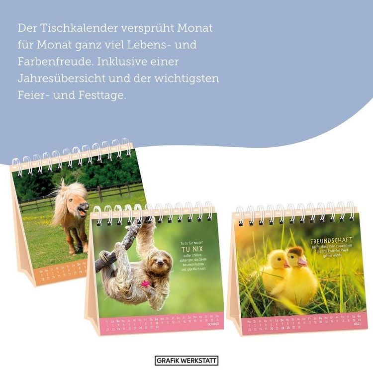 Produktbild: Tischkalender 2027 Happymacher