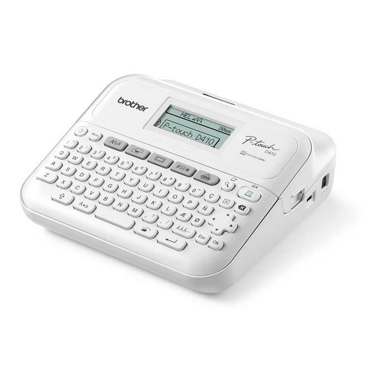 Produktbild: Brother PTD410VPRG1 Beschriftungsger&auml;t Geeignet f&uuml;r Schriftband: TZe 3.5 mm, 6 mm, 9 mm, 12 mm, 18 mm