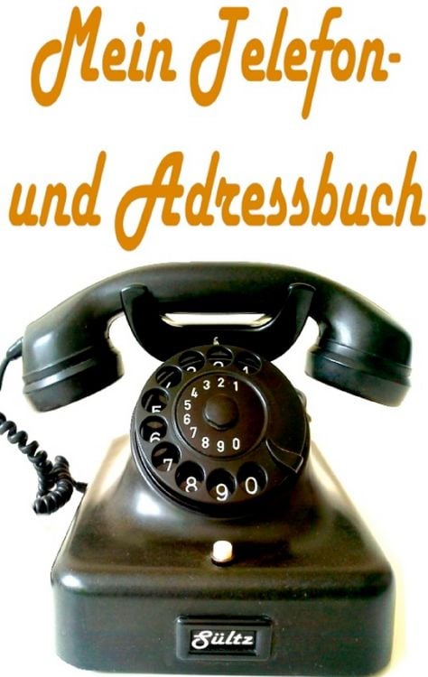 Produktbild: Mein Telefon- und Adressbuch